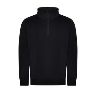 PRO RTX Mens Quarter Zip Sweatshirt / Black